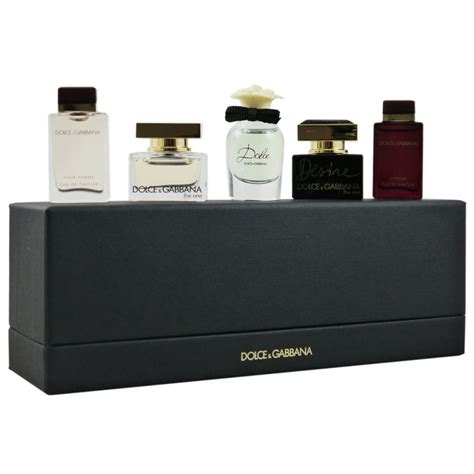 parfum miniaturen set dolce gabbana|dolce and gabbana mini gift set.